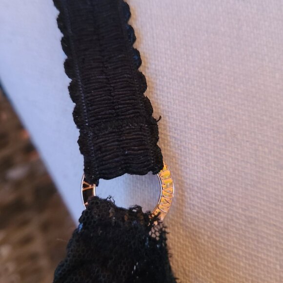 Sofia Vergara Intimates Women's Size 38C Long Line Black Cami Bra - Picture 4 of 6